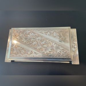 Japanese Silver Memorial Box